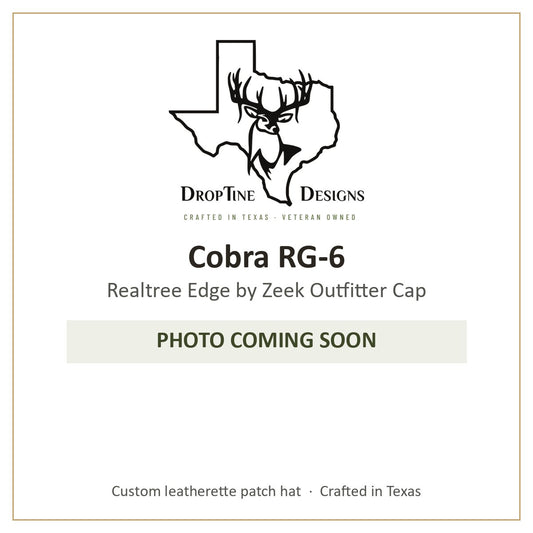 Photo coming soon: Cobra RG-6 Realtree Edge by Zeek Outfitter Cap