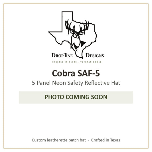 Photo coming soon: Cobra SAF-5 5 Panel Neon Safety Reflective Hat