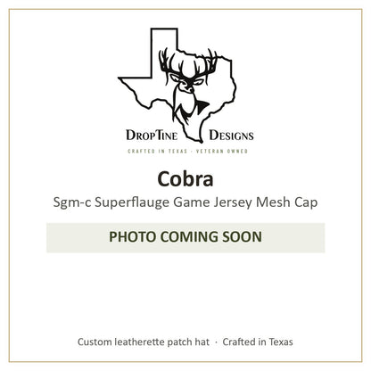 Photo coming soon: Cobra Sgm-c Superflauge Game Jersey Mesh Cap