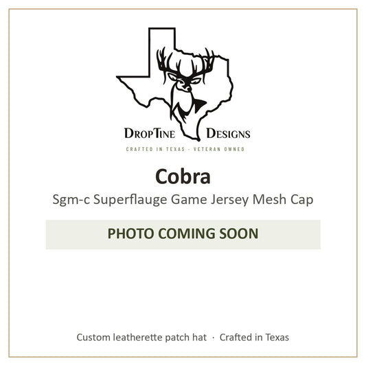 Photo coming soon: Cobra Sgm-c Superflauge Game Jersey Mesh Cap