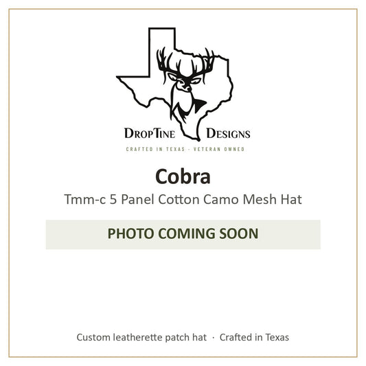 Photo coming soon: Cobra Tmm-c 5 Panel Cotton Camo Mesh Hat