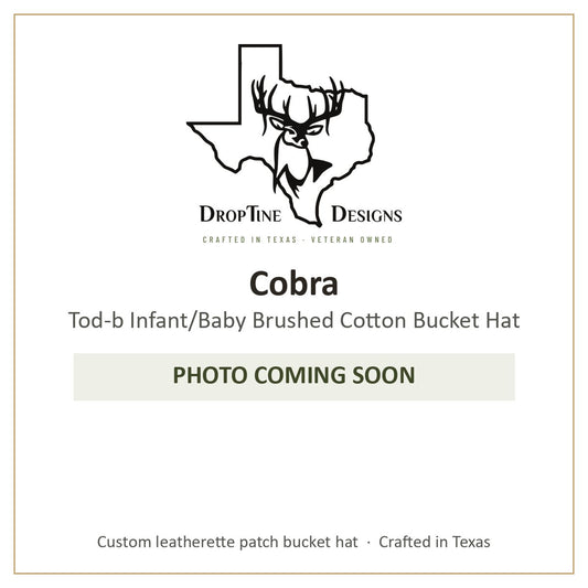 Photo coming soon: Cobra Tod-b Infant/Baby Brushed Cotton Bucket Hat
