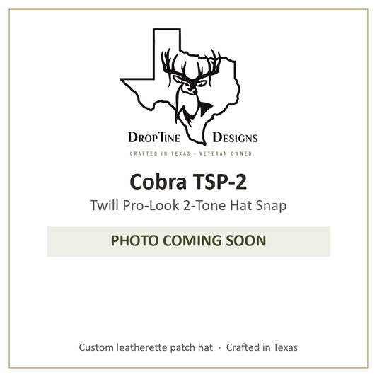 Photo coming soon: Cobra TSP-2 Twill Pro-Look 2-Tone Hat Snap