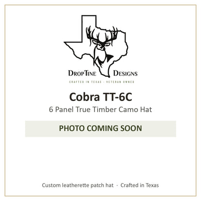 Photo coming soon: Cobra TT-6C 6 Panel True Timber Camo Hat