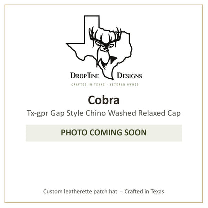 Photo coming soon: Cobra Tx-gpr Gap Style Chino Washed Relaxed Cap