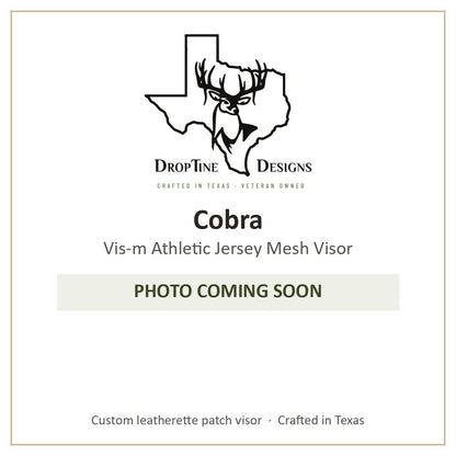 Photo coming soon: Cobra Vis-m Athletic Jersey Mesh Visor