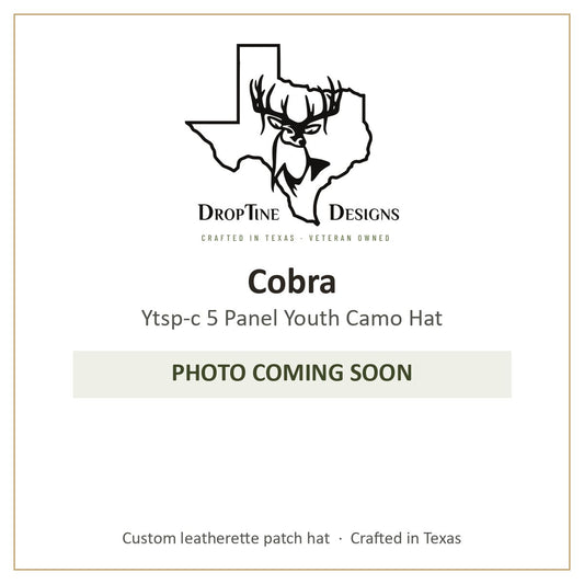 Photo coming soon: Cobra Ytsp-c 5 Panel Youth Camo Hat