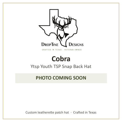Photo coming soon: Cobra Ytsp Youth TSP Snap Back Hat