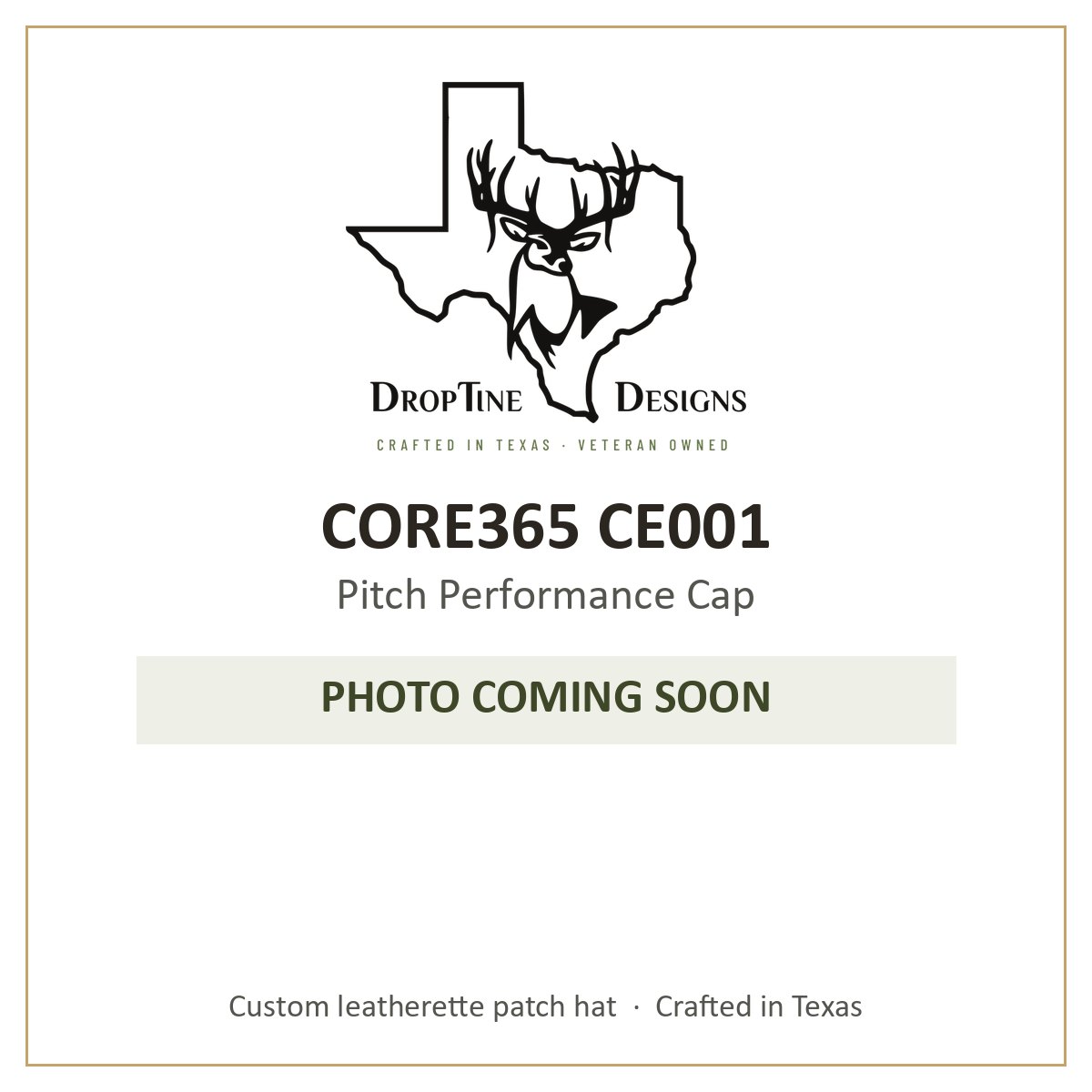 Photo coming soon: CORE365 CE001 Pitch Performance Cap