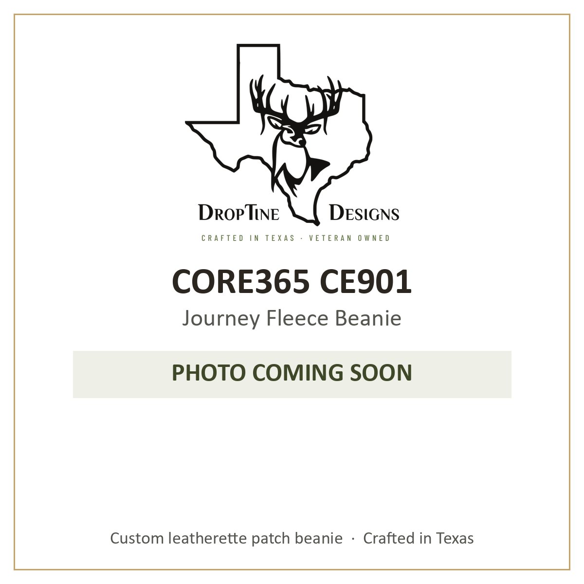 Photo coming soon: CORE365 CE901 Journey Fleece Beanie