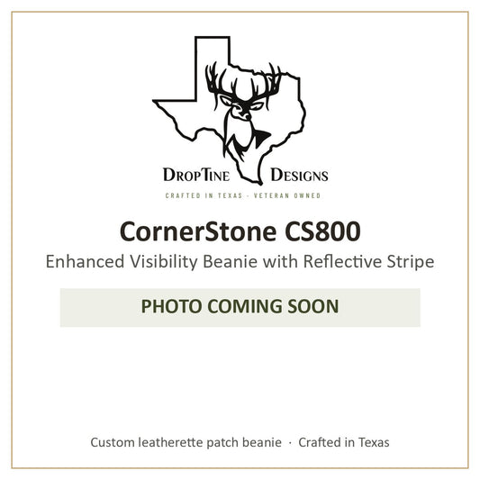 Photo coming soon: CornerStone CS800 Enhanced Visibility Beanie with Reflective Stripe