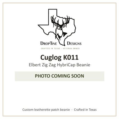 Photo coming soon: Cuglog K011 Elbert Zig Zag HybriCap Beanie