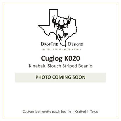 Photo coming soon: Cuglog K020 Kinabalu Slouch Striped Beanie