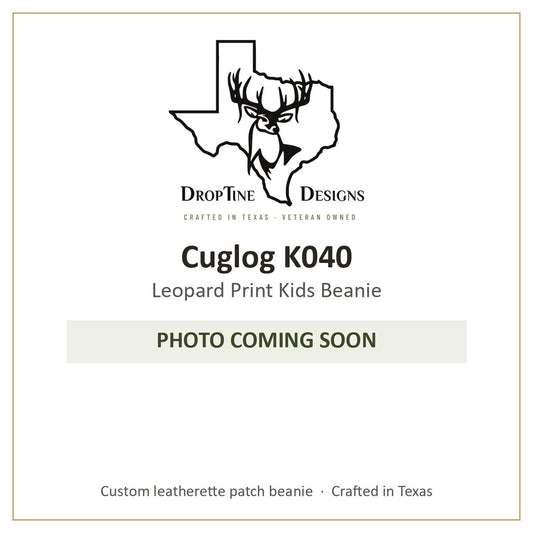 Photo coming soon: Cuglog K040 Leopard Print Kids Beanie