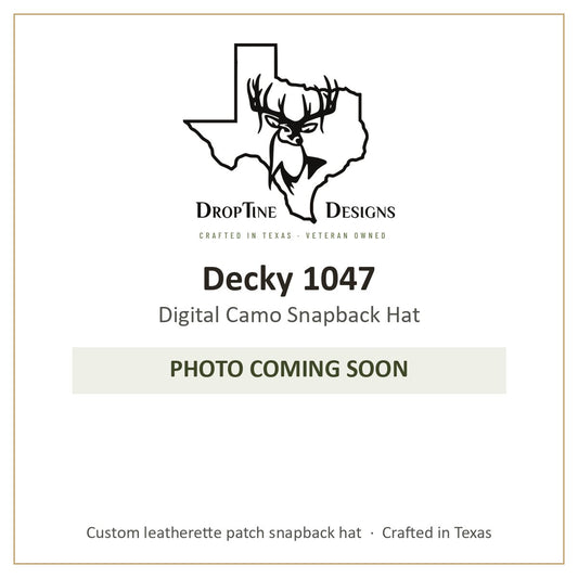 Photo coming soon: Decky 1047 Digital Camo Snapback Hat