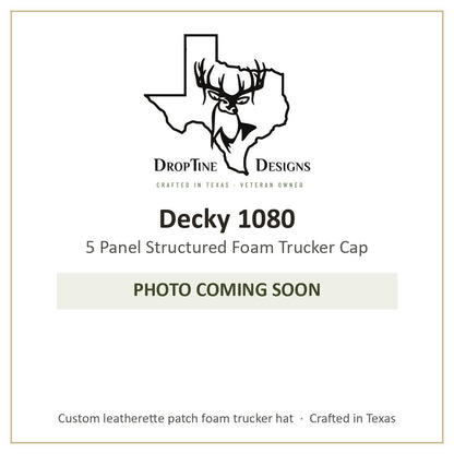 Photo coming soon: Decky 1080 5 Panel Structured Foam Trucker Cap
