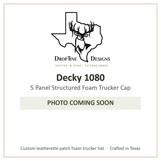 Photo coming soon: Decky 1080 5 Panel Structured Foam Trucker Cap