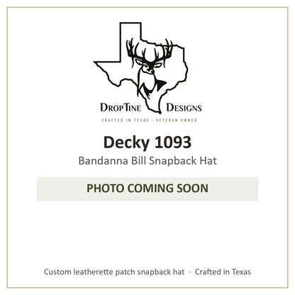 Photo coming soon: Decky 1093 Bandanna Bill Snapback Hat