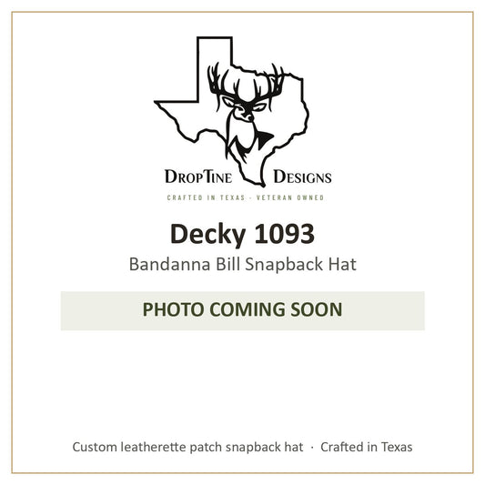 Photo coming soon: Decky 1093 Bandanna Bill Snapback Hat
