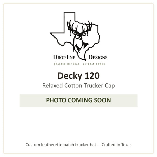 Photo coming soon: Decky 120 Relaxed Cotton Trucker Cap