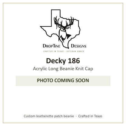 Photo coming soon: Decky 186 Acrylic Long Beanie Knit Cap