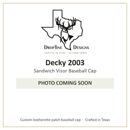 Photo coming soon: Decky 2003 Sandwich Visor Baseball Cap
