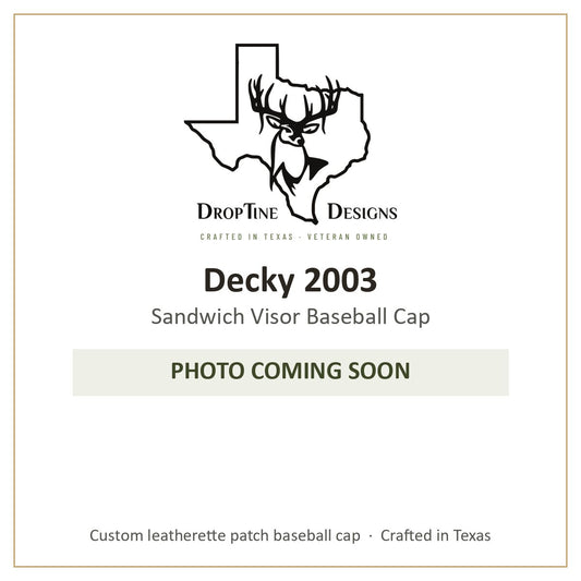 Photo coming soon: Decky 2003 Sandwich Visor Baseball Cap