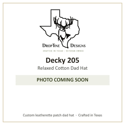 Photo coming soon: Decky 205 Relaxed Cotton Dad Hat