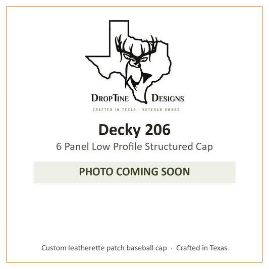 Photo coming soon: Decky 206 6 Panel Low Profile Structured Cap