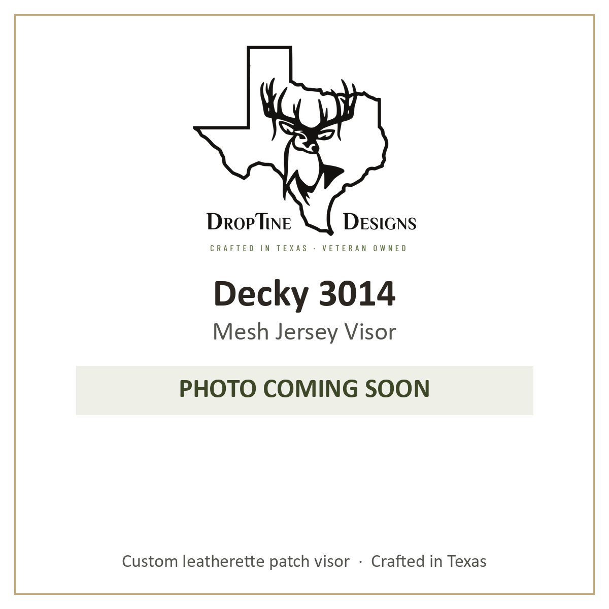 Photo coming soon: Decky 3014 Mesh Jersey Visor