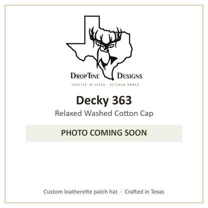 Photo coming soon: Decky 363 Relaxed Washed Cotton Cap