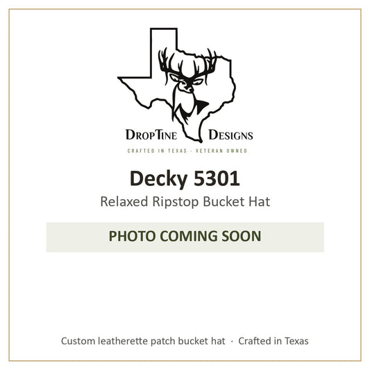 Photo coming soon: Decky 5301 Relaxed Ripstop Bucket Hat