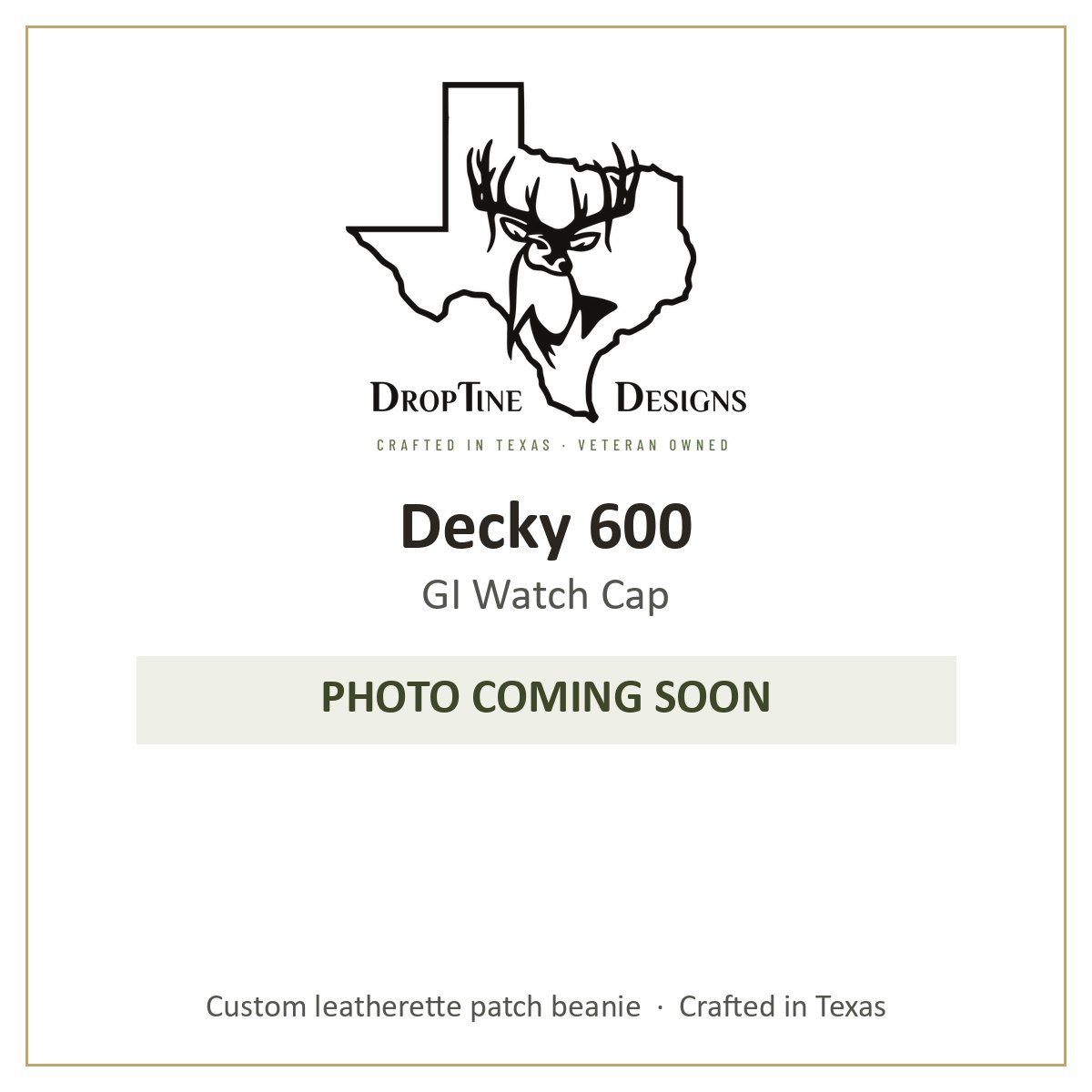 Photo coming soon: Decky 600 GI Watch Cap