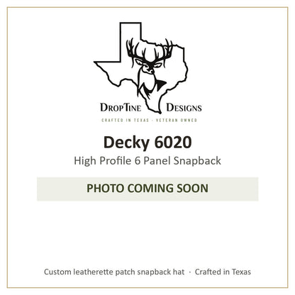 Photo coming soon: Decky 6020 High Profile 6 Panel Snapback