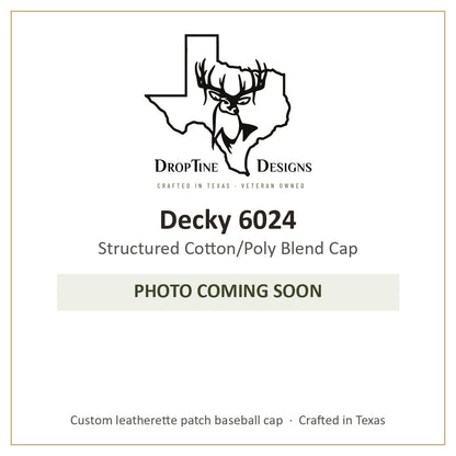 Photo coming soon: Decky 6024 Structured Cotton/Poly Blend Cap