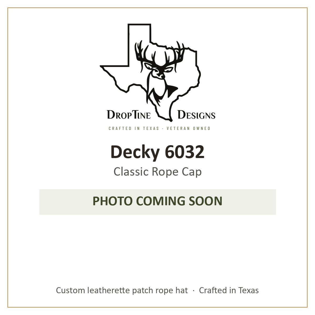 Photo coming soon: Decky 6032 Classic Rope Cap