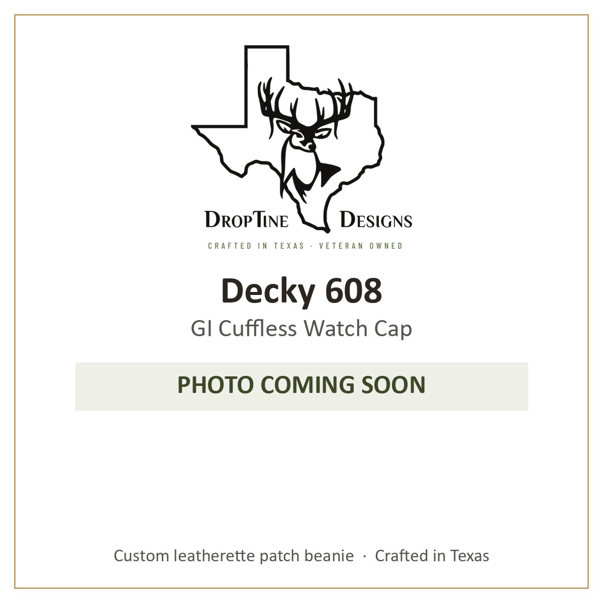 Photo coming soon: Decky 608 GI Cuffless Watch Cap