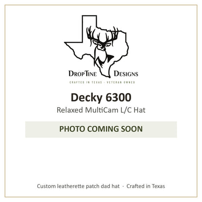 Photo coming soon: Decky 6300 Relaxed MultiCam L/C Hat