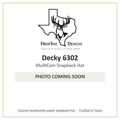 Photo coming soon: Decky 6302 MultiCam Snapback Hat