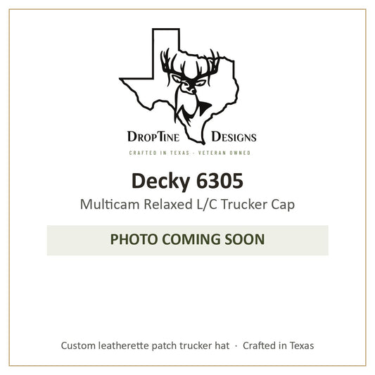 Photo coming soon: Decky 6305 Multicam Relaxed L/C Trucker Cap