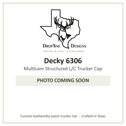 Photo coming soon: Decky 6306 Multicam Structured L/C Trucker Cap