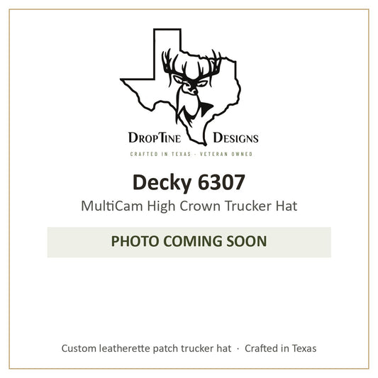 Photo coming soon: Decky 6307 MultiCam High Crown Trucker Hat