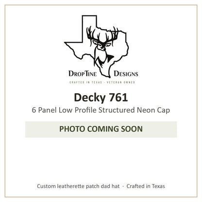 Photo coming soon: Decky 761 6 Panel Low Profile Structured Neon Cap