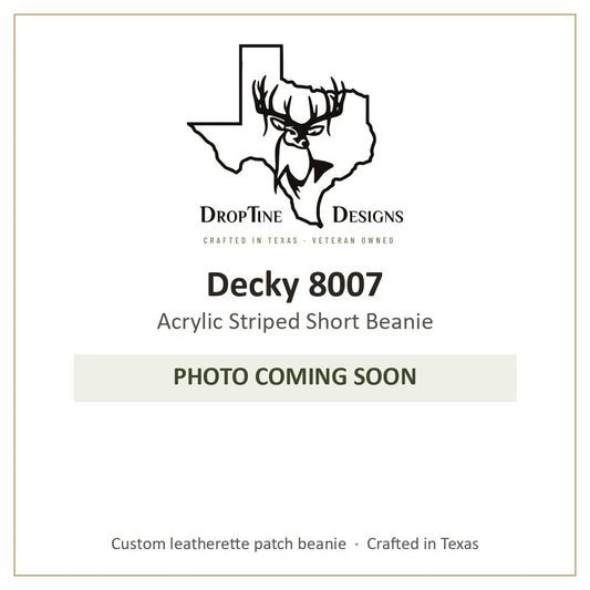 Photo coming soon: Decky 8007 Acrylic Striped Short Beanie