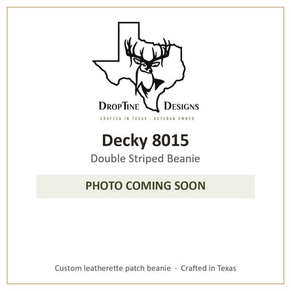 Photo coming soon: Decky 8015 Double Striped Beanie