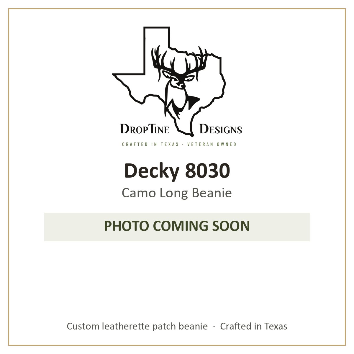 Photo coming soon: Decky 8030 Camo Long Beanie