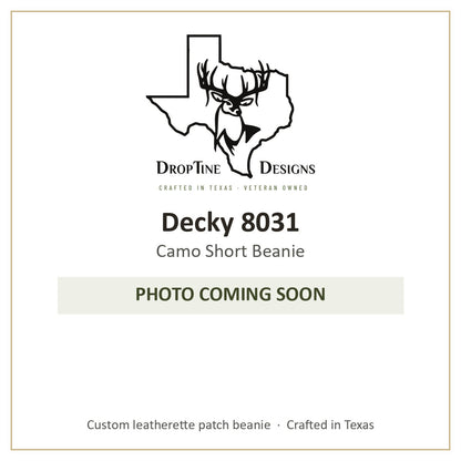Photo coming soon: Decky 8031 Camo Short Beanie