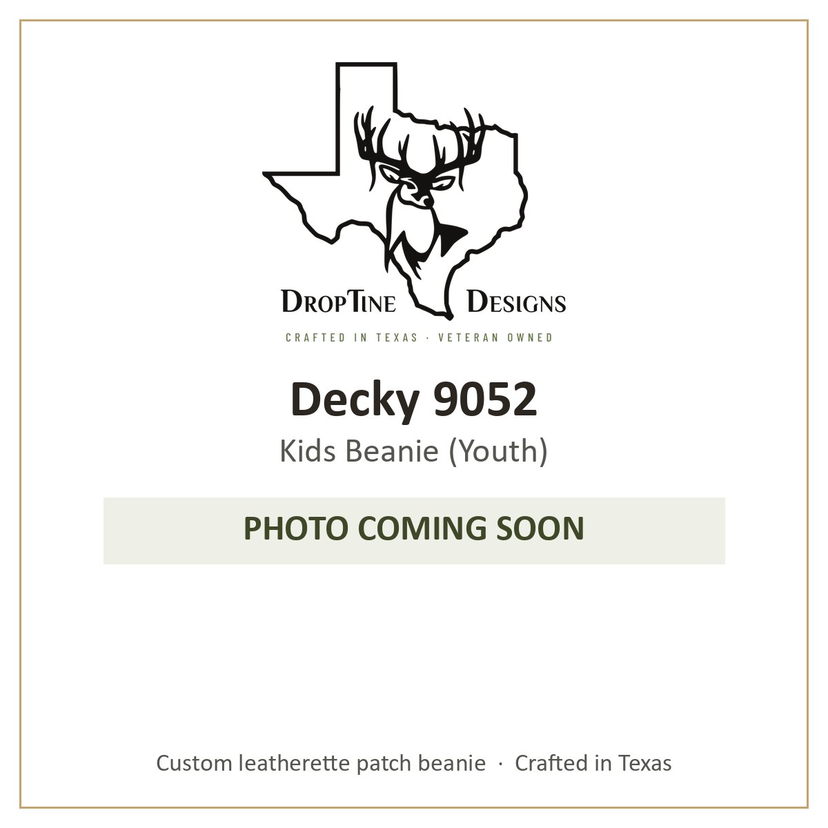 Photo coming soon: Decky 9052 Kids Beanie (Youth)