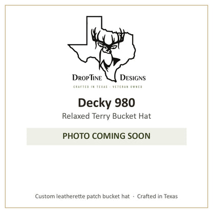 Photo coming soon: Decky 980 Relaxed Terry Bucket Hat