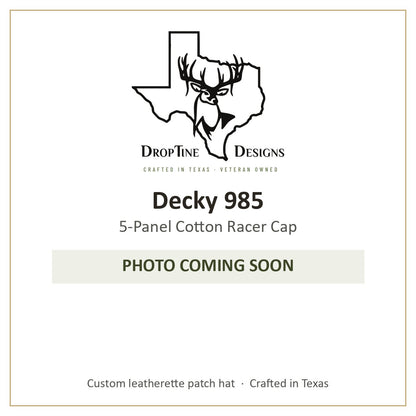Photo coming soon: Decky 985 5-Panel Cotton Racer Cap